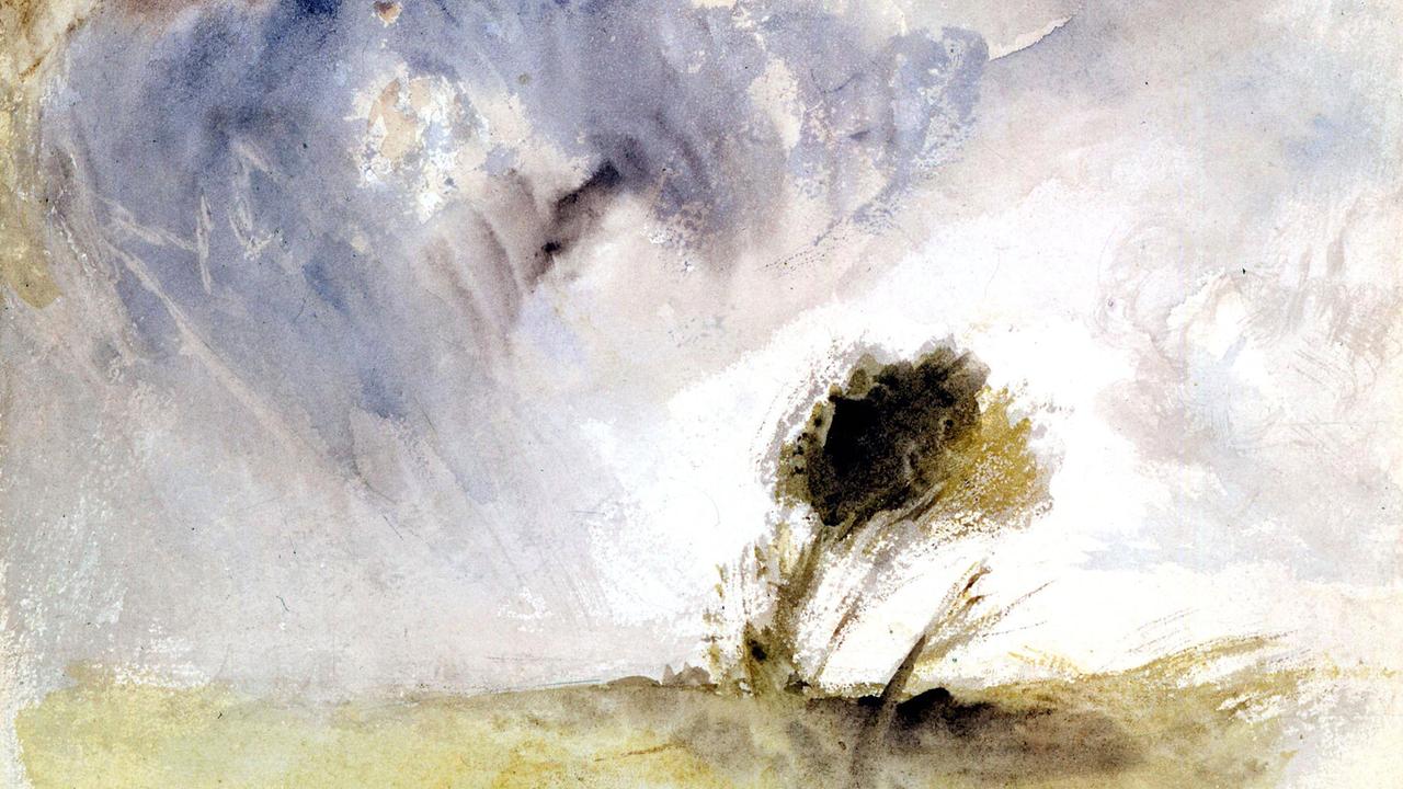 A Tree in a Storm by Josph Mallord William Turner.