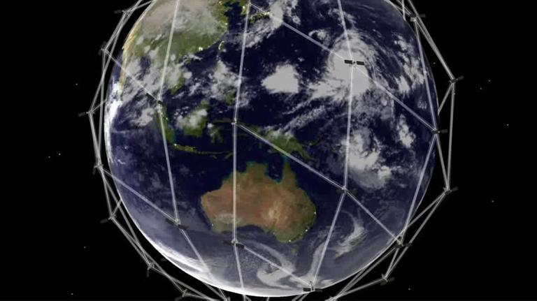 Die Iridium-Satelliten ermöglichen Kommunikation an jedem Ort der Erde