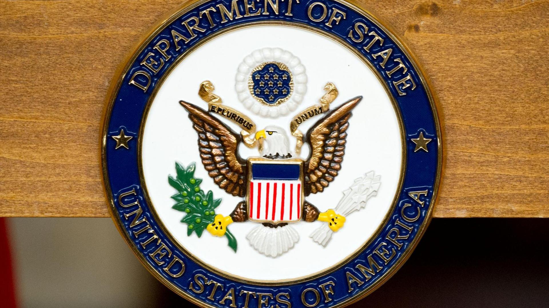 Das Siegel des US-Außenministeriums