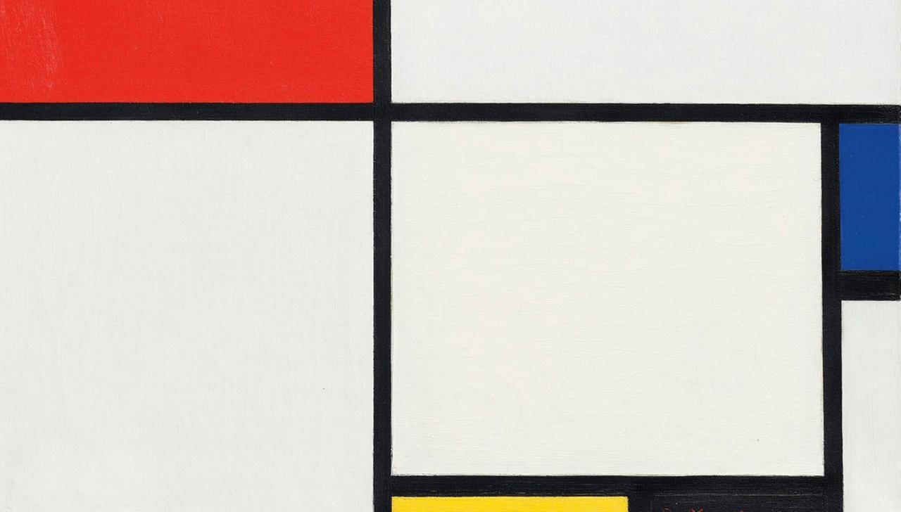 Auf einer Auktion Anfang des Jahres wurde dieses Bild von Piet Mondrian für über 50 Millionen  Dollar verkauft.