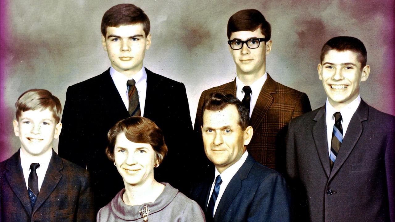 Die Familie Bottorff im Jahr 1968, hinten links Ulf Dammann