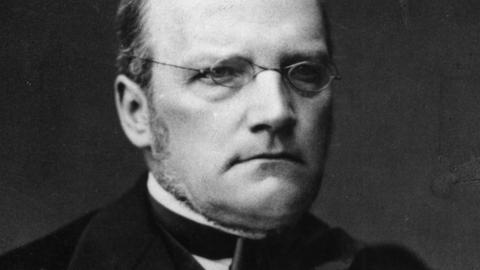 Stanislaw Moniuszko in einer Schwarz-weiß-Aufnahme