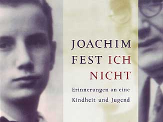 Joachim Fest: "Ich nicht!" (Coverausschnitt)