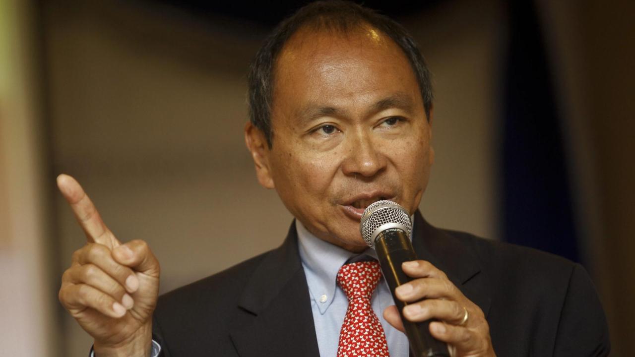 Der US-amerikanische Politikwissenschaftler Yoshihiro Francis Fukuyama