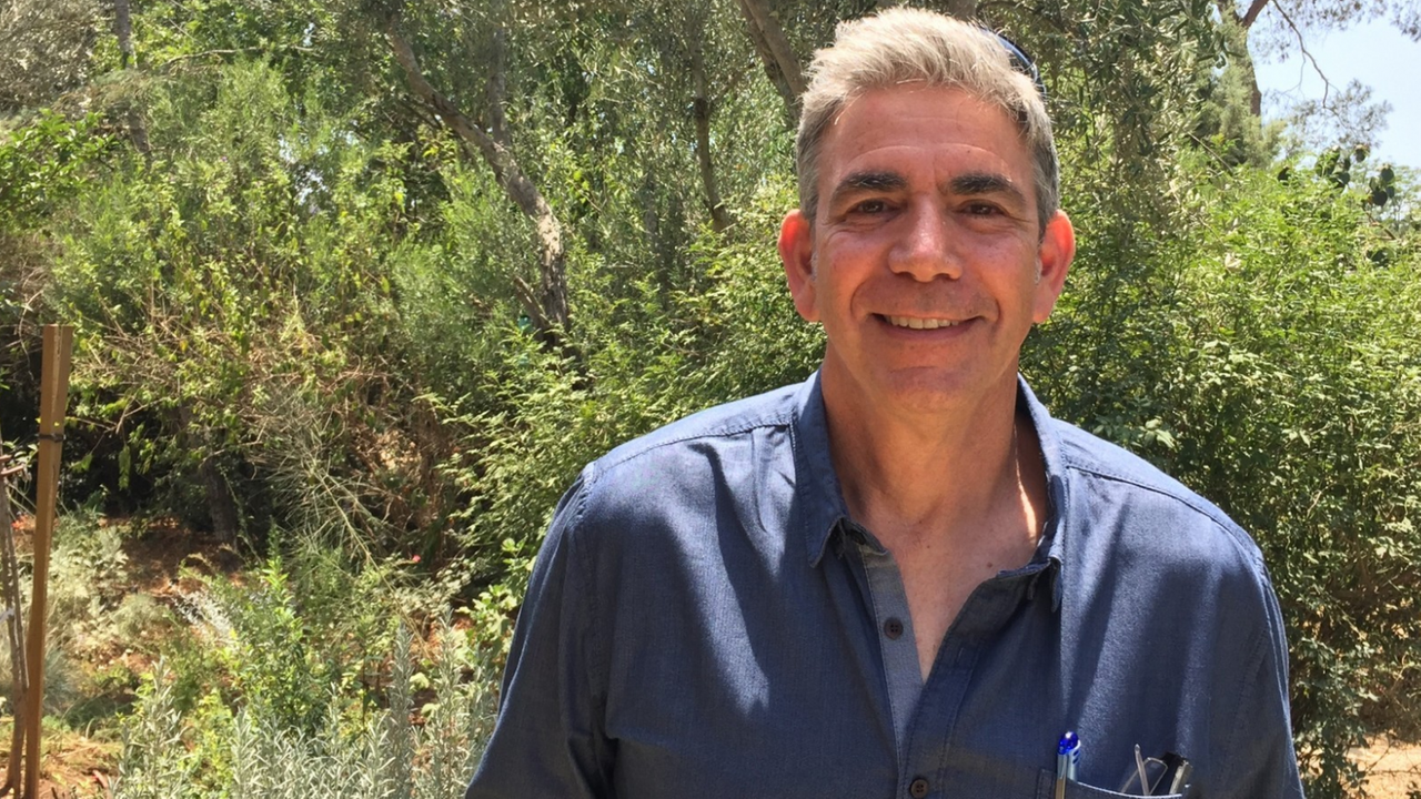 Doron Markel, der Leiter der regionalen Wasserbehörde am See Genezareth in Israel