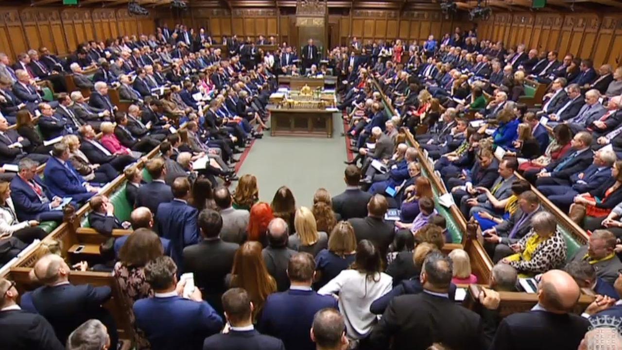 Das ist das britische Parlament.