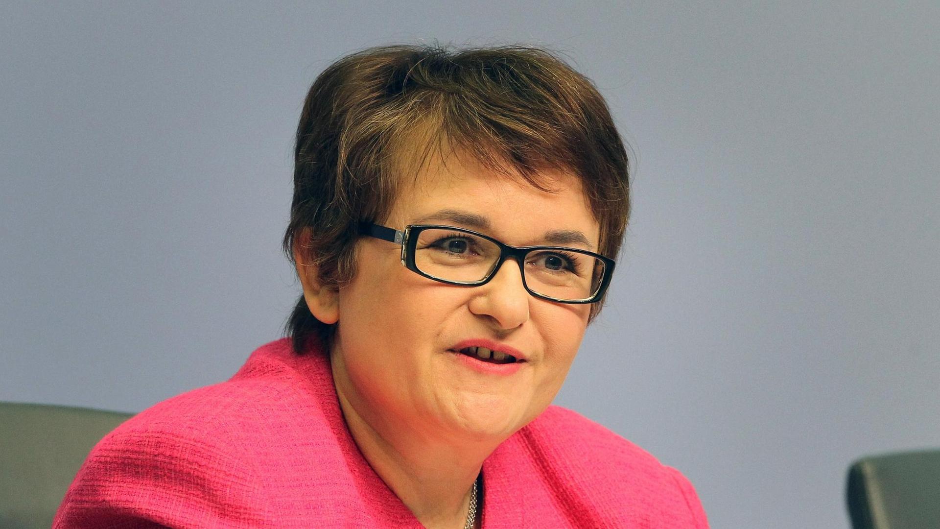 EZB-Direktoriumsmitglied Sabine Lautenschläger in Frankfurt am Main.