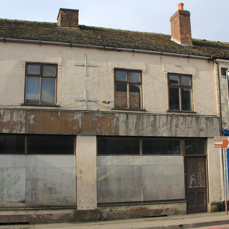 Geschlossene Geschäfte in Stoke-on-Trent.