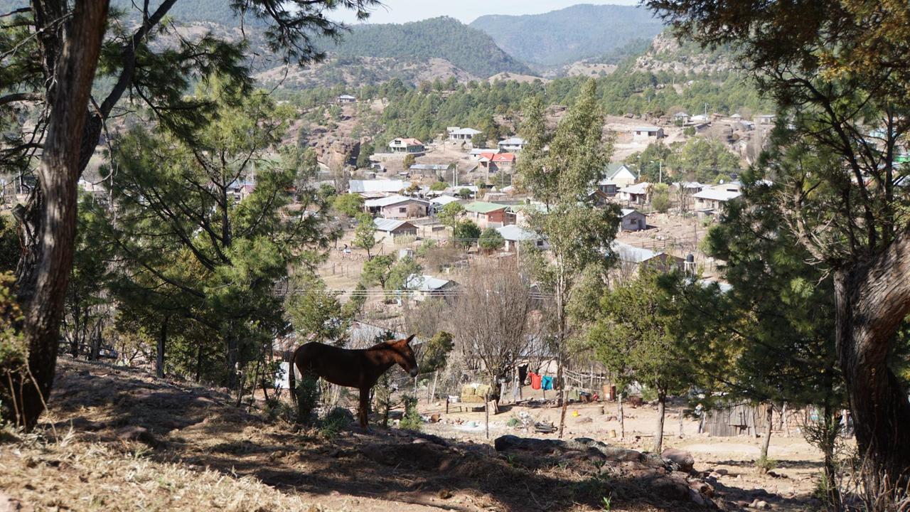 Das Tarahumara-Dorf Cerocahui