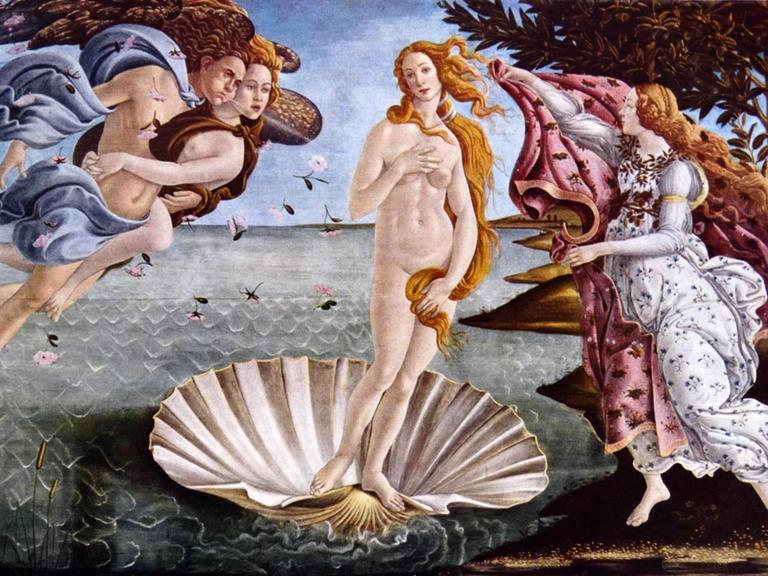 "Die Geburt der Venus" von Sandro Botticelli