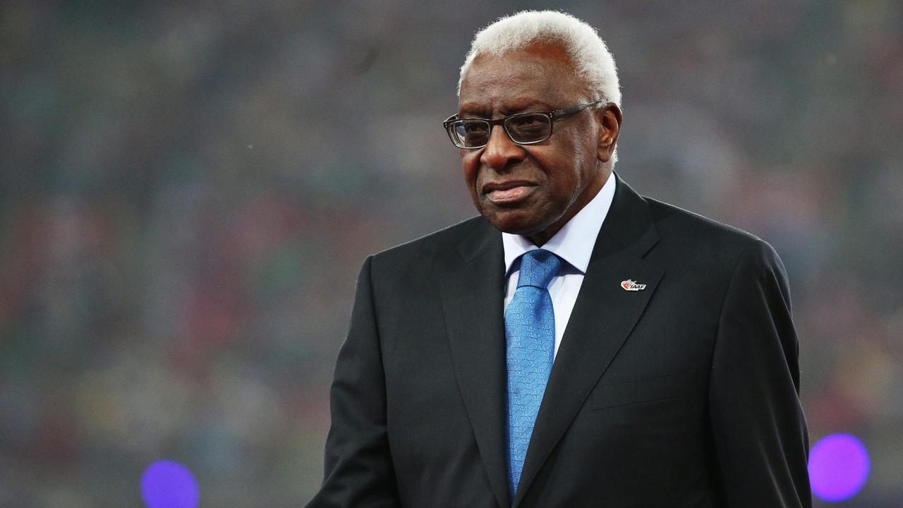 Lamine Diack, Ex-Präsident des Leichtathletik-Weltverbands.