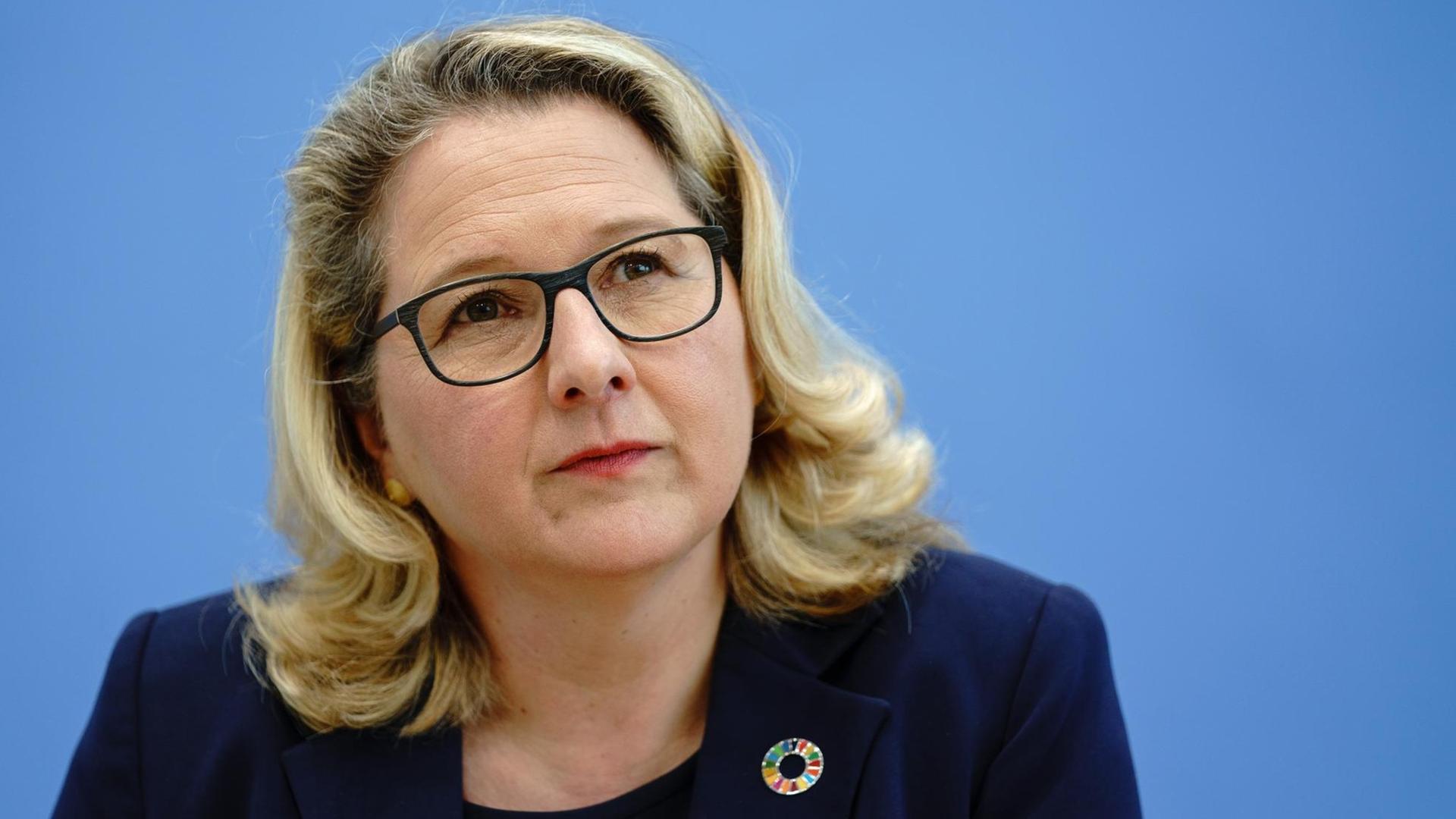 Svenja Schulze (SPD), Bundesministerin für Umwelt, Naturschutz und nukleare Sicherheit
