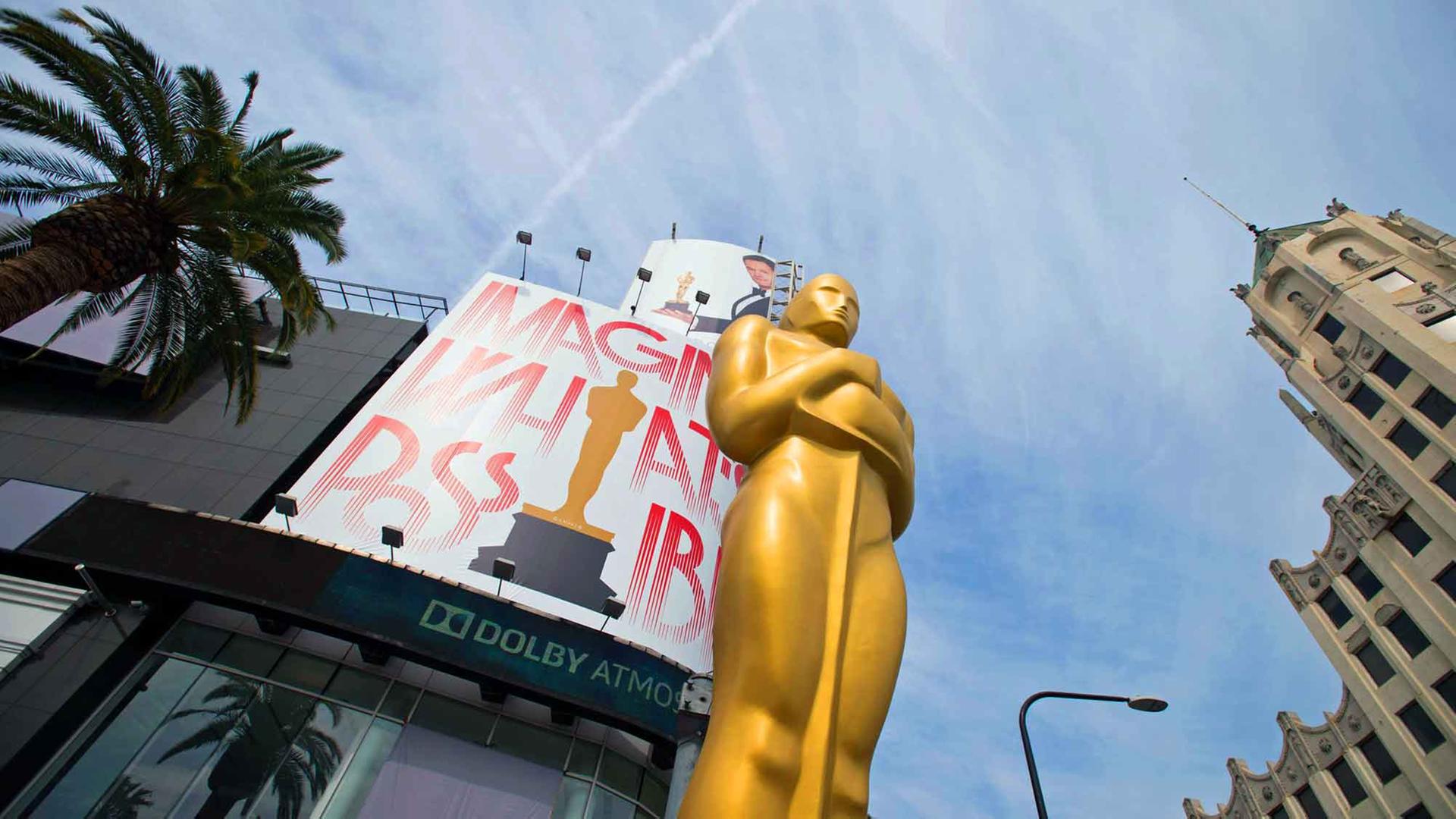 Eine Oscar-Statue in Los Angeles.