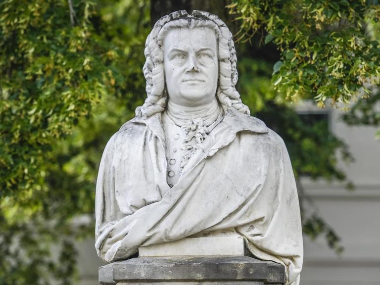 Denkmal Johann Sebastian Bach, Köthen, Sachsen-Anhalt, Deutschland