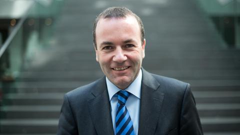 Der Vorsitzende der EVP-Fraktion im Europäischen Parlament, Manfred Weber.