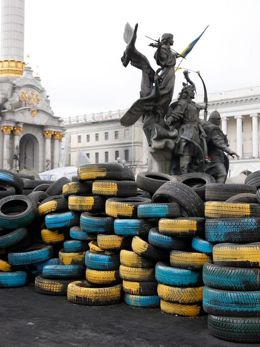 Der Majdan in Kiew.