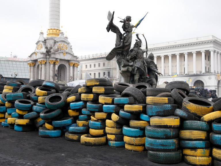 Der Majdan in Kiew.