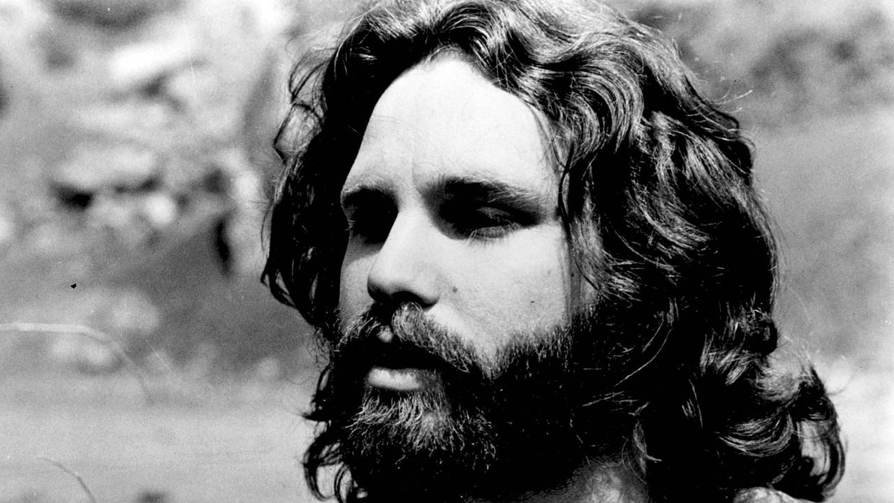 Aufnahme des Sängers Jim Morrison.