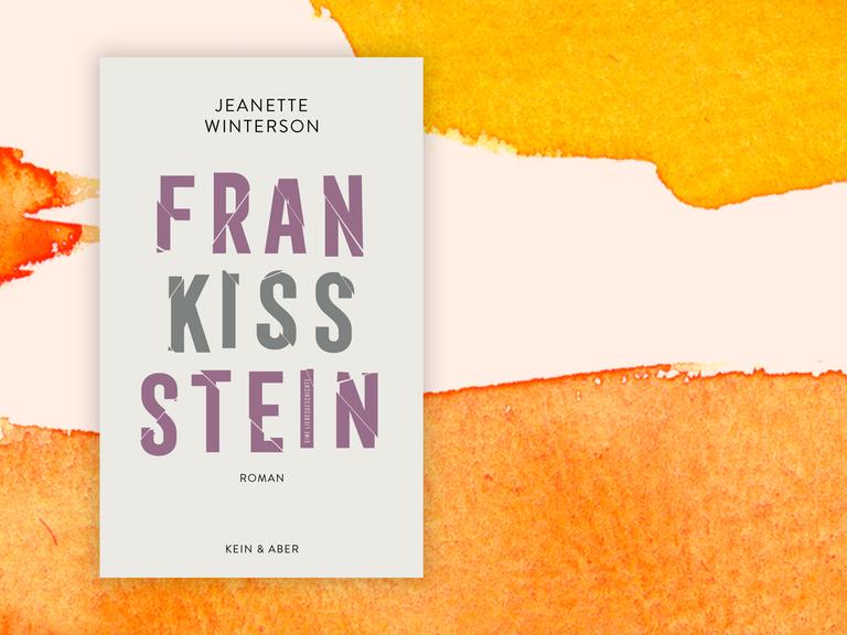 Auf hellgrauem Hintergrund stehen der Name der Autorin und FRAN - KISS - STEIN