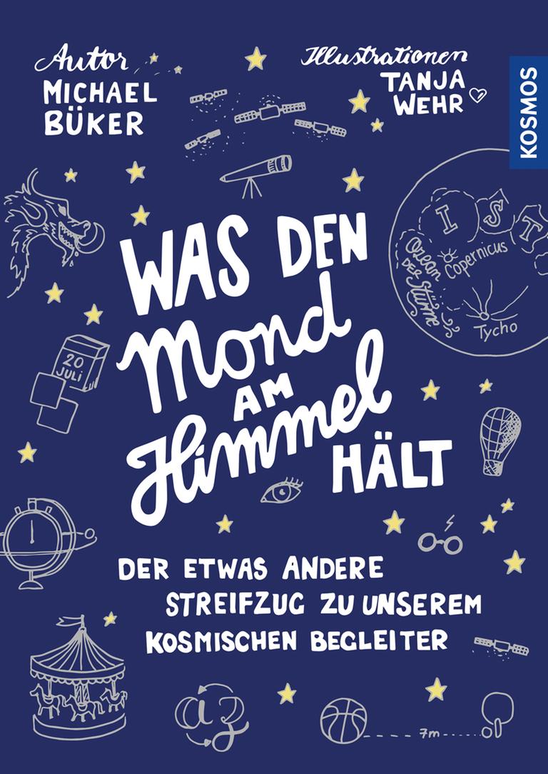 Buchcover Michael Büker: "Was den Mond am Himmel hält"