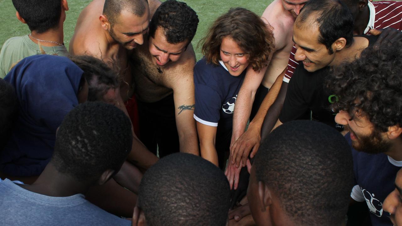 Die "Champions ohne Grenzen" in Berlin-Kreuzberg