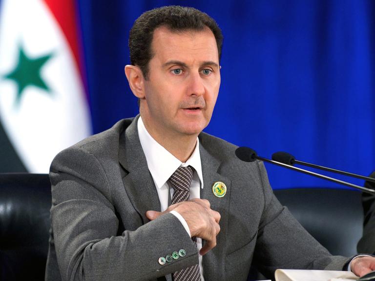Syriens Präsident Assad wird sich wahrscheinlich für eine weitere Amtszeit bewerben. 