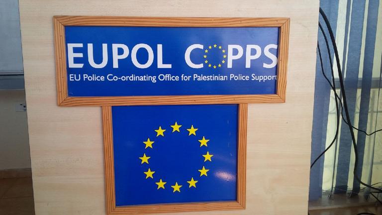 Das Hauptquartier von EUPOLCOOPS in Ramallah.