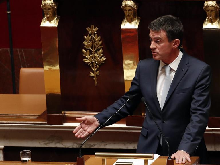 Frankreichs Premierminister Manuel Valls