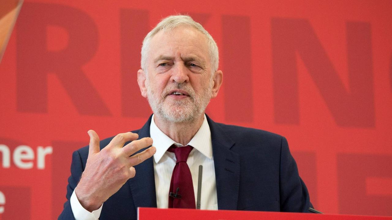 Der Vorsitzende der britischen Labour-Partei, Jeremy Corbyn.