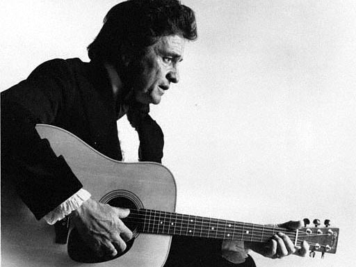 Johnny Cash im Jahr 1977