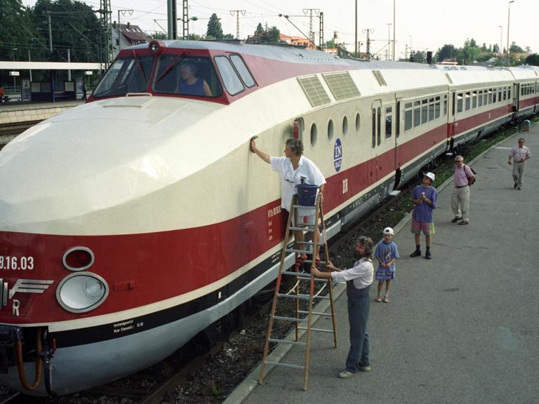 Der VT 18.16 wurde von der Deutschen Reichsbahn auch auf der Strecke des Vindobona eingesetzt.