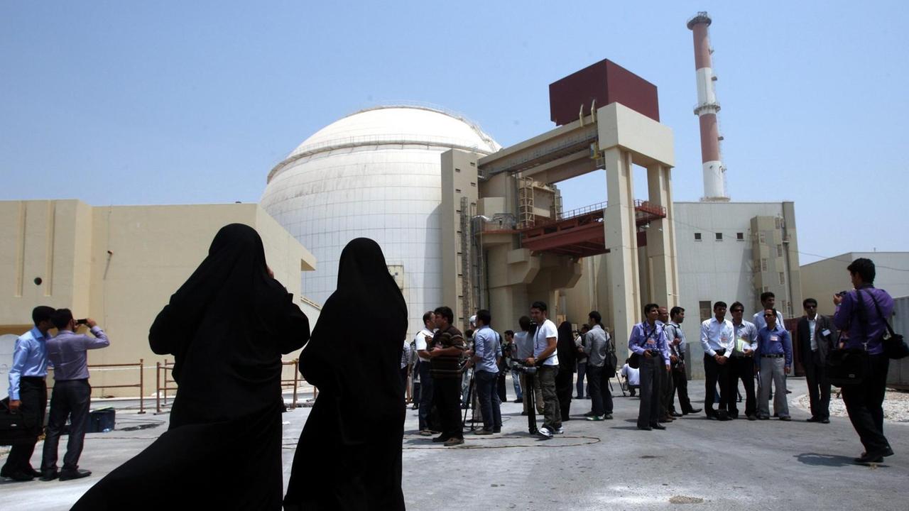 Das Foto aus dem Jahr 2010 zeigt den iranischen Atom-Reaktor in Buschehr.