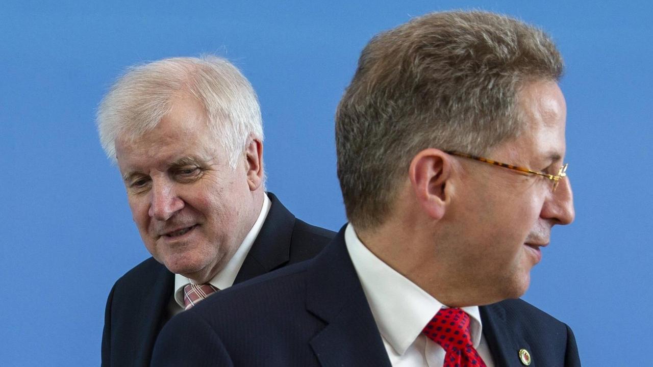 Bundesinnenminister Horst Seehofer und sein Beinahe-Staatssekretär Hans-Georg Maaßen