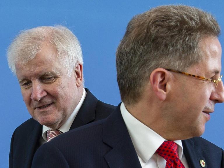 Bundesinnenminister Horst Seehofer und sein Beinahe-Staatssekretär Hans-Georg Maaßen