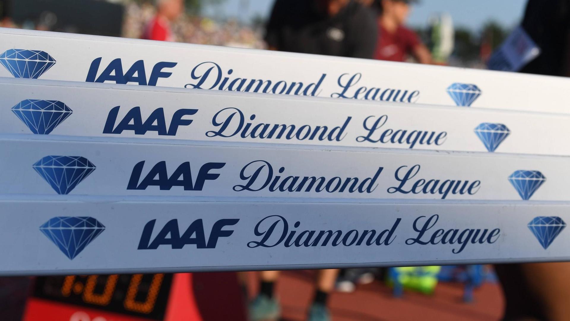 Das Logo der Diamond League.