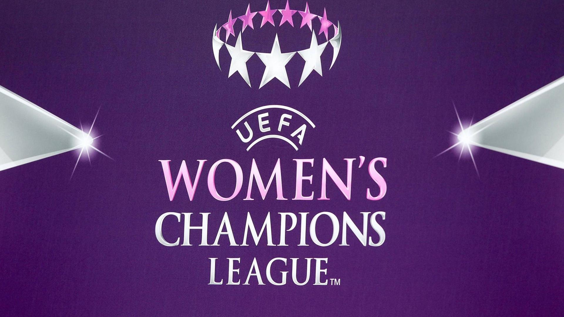 Das Logo der Champions League der Frauen