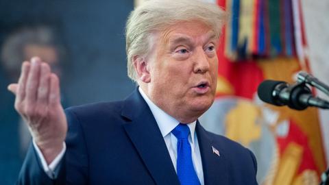 US-Präsident Donald Trump im Weißen Haus