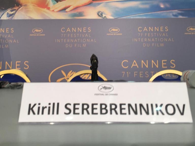 Der Regisseur steht unter Hausarrest und konnte nicht an der Pressekonferenz in Cannes teilnehmen.