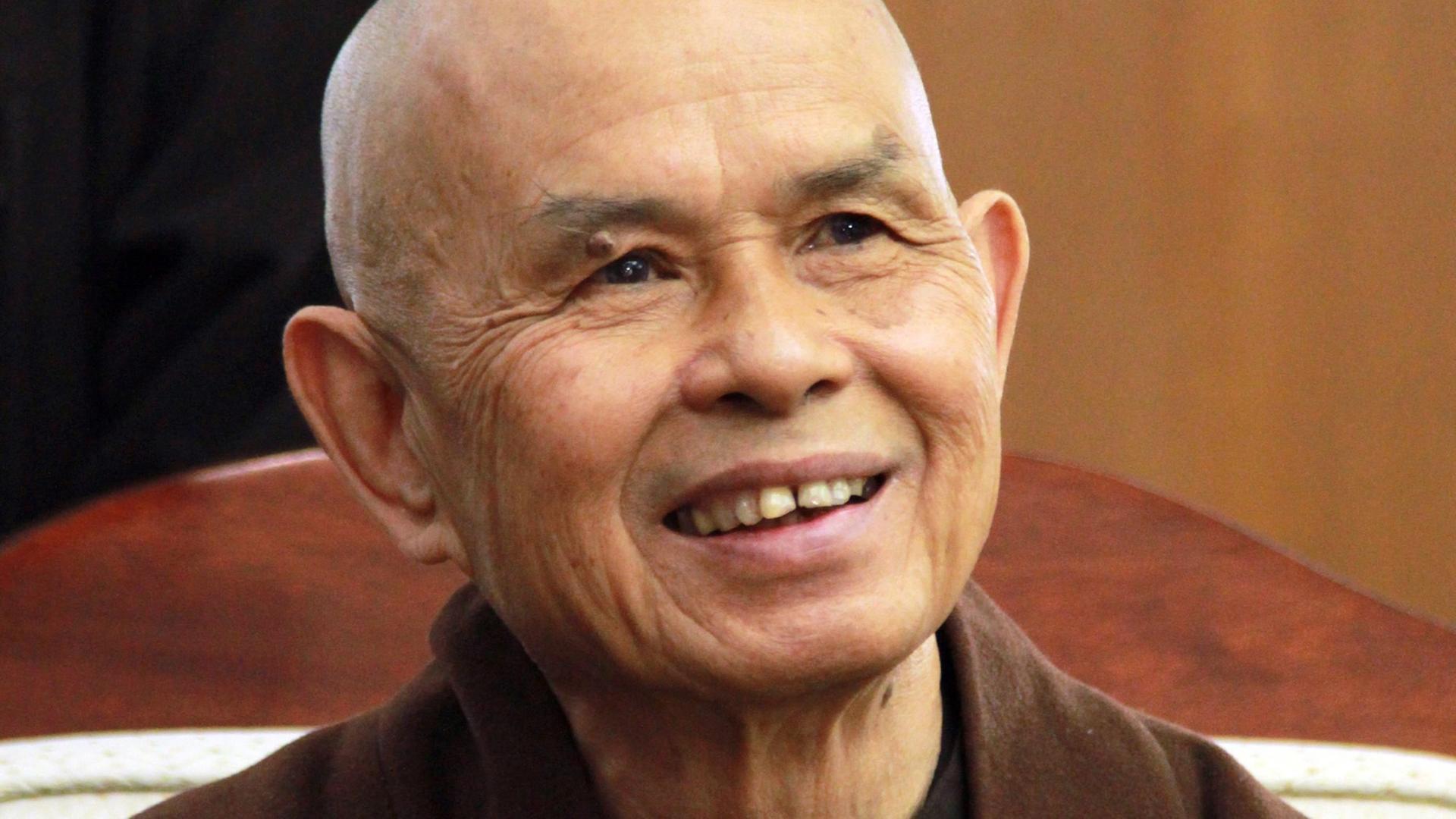 Thich Nhat Hanh, buddhistischer Mönch, Schriftsteller und Lyriker Thich Nhat Hanh, buddhistischer Mönch, Schriftsteller und Lyriker