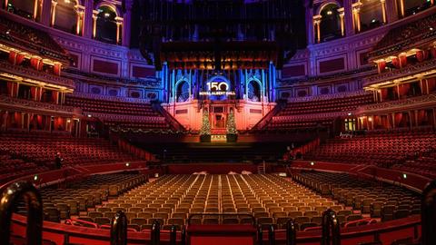 Die Royal Albert Hall bereitet sich auf ihren 150. Geburtstag vor