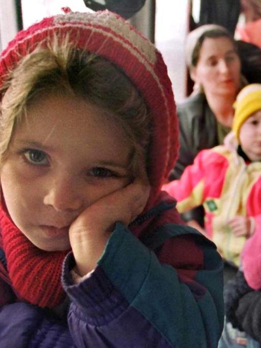 Tschetschenische Flüchtlingskinder