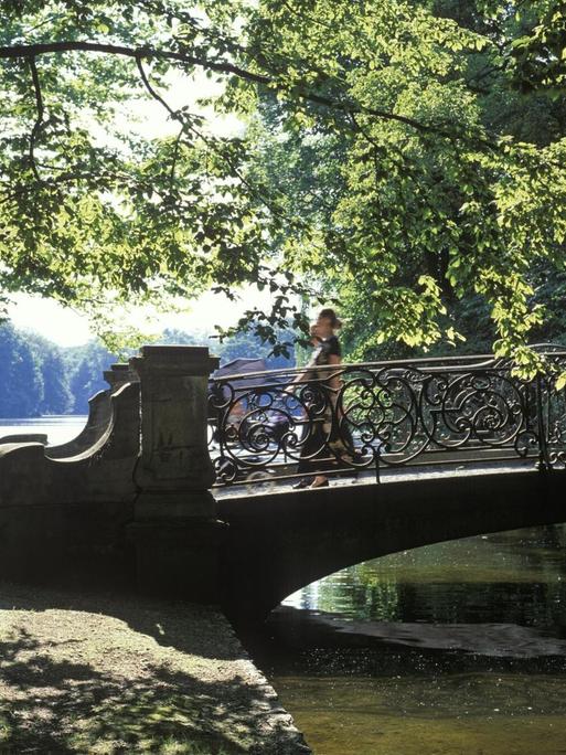 Brücke im Nymphenburger Park