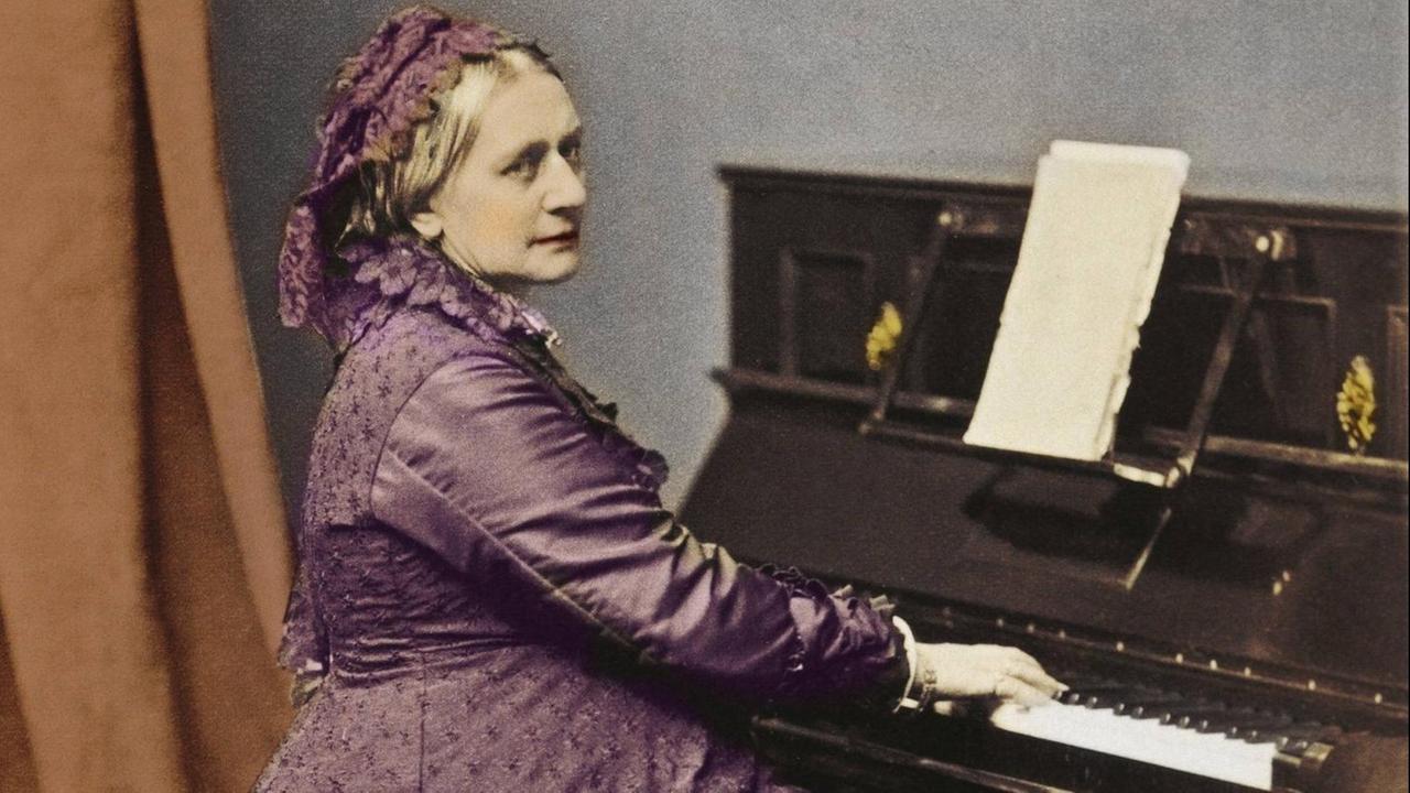 Die Komponistin und Pianistin Clara Schumann
