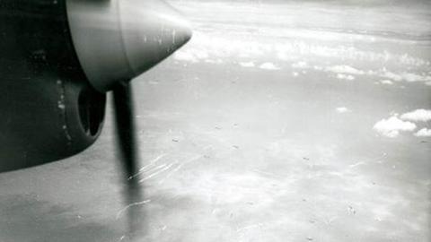 Britische Luftaufnahme aus dem Zweiten Weltkrieg