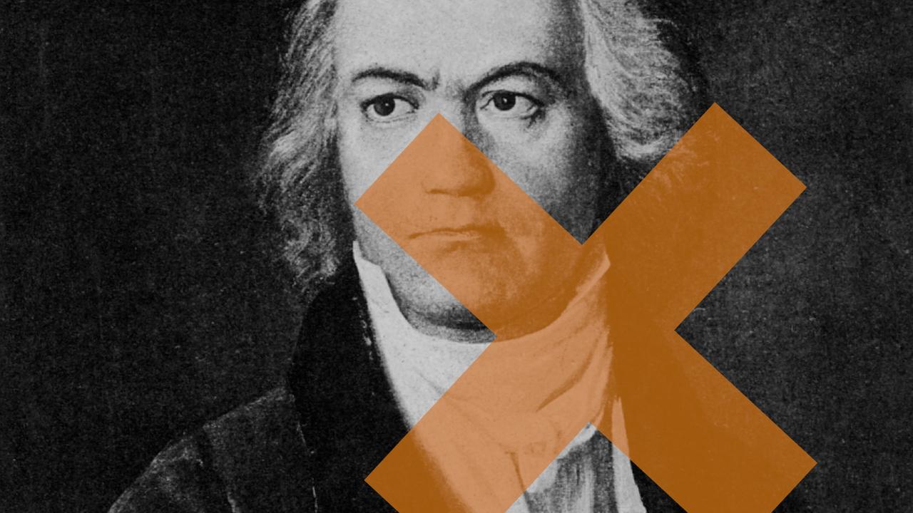 Porträt des Komponisten Ludwig van Beethoven (1770-1827).