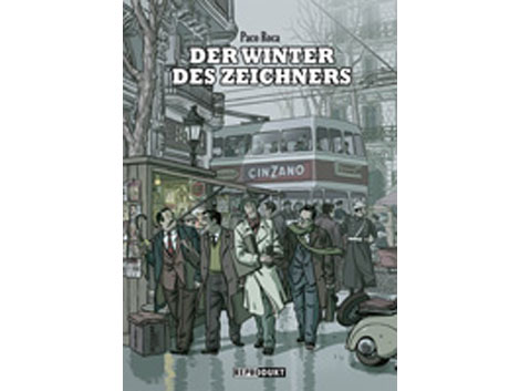 Cover Paco Roca: "Der Winter des Zeichners"