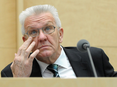 Bundesratspräsident Winfried Kretschmann