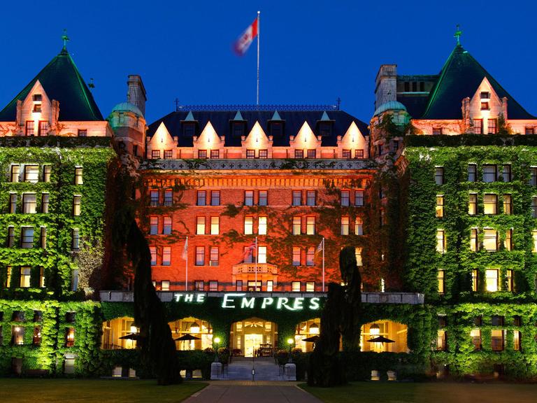 Luxushotel "The Empress" auf Vancouver Island in Kanada