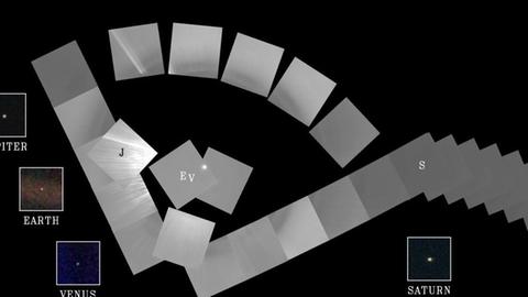 Legendäres Mosaik: Das Familienfoto des Sonnensystems