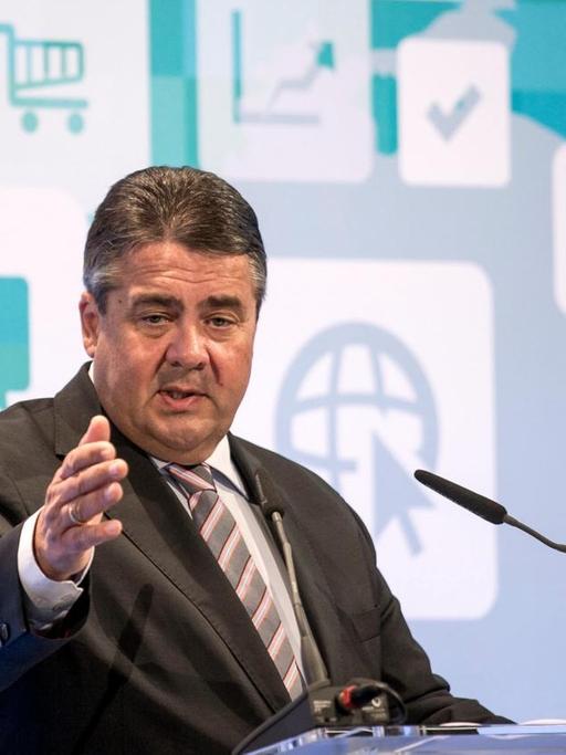 Bundeswirtschaftsminister und Vize-Kanzler Sigmar Gabriel (SPD).